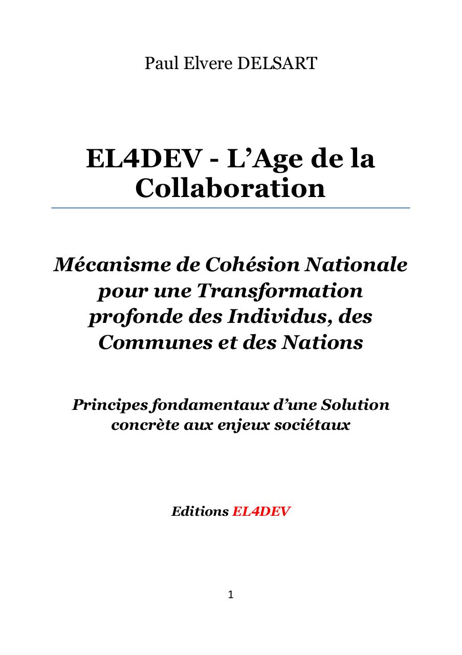 EL4DEV - L’Age de la collaboration.pdf - page 1/128